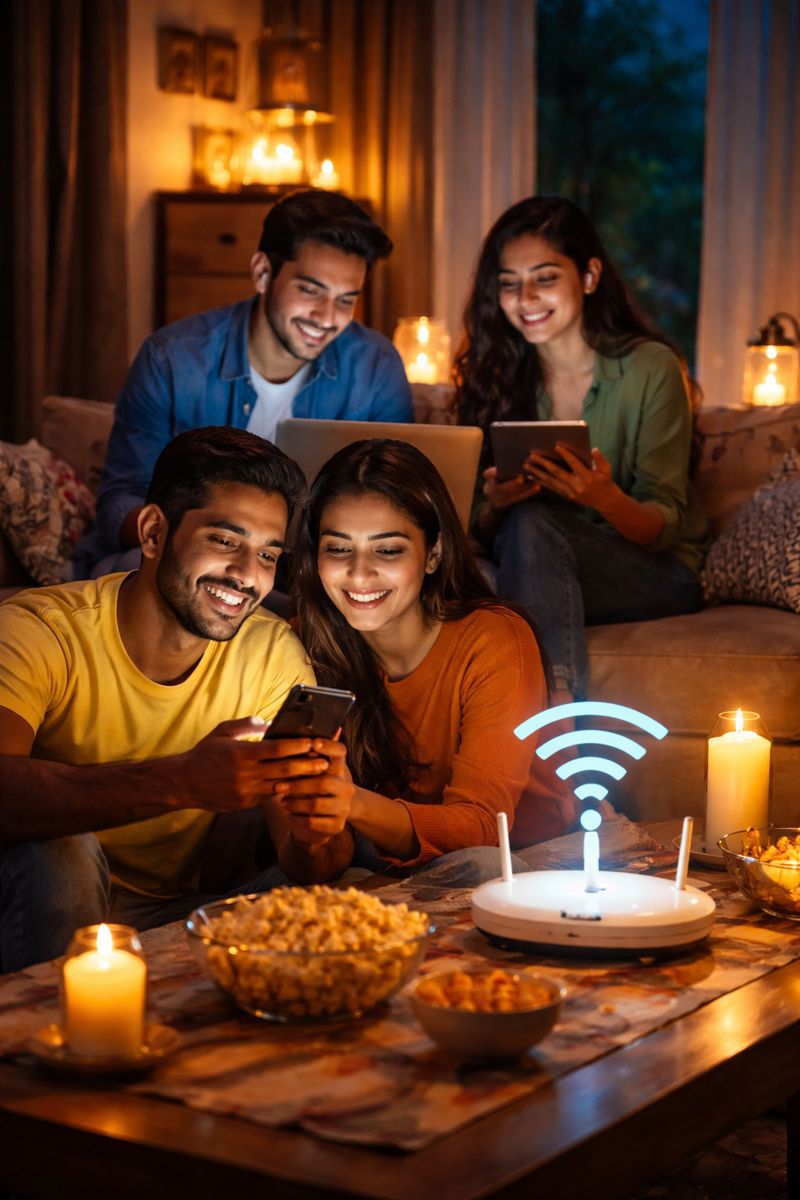 Always Lit Wireless Fibre